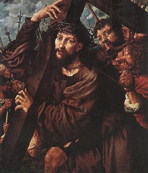 Jan Sanders van Hemessen Christ Carrying the Cross France oil painting art